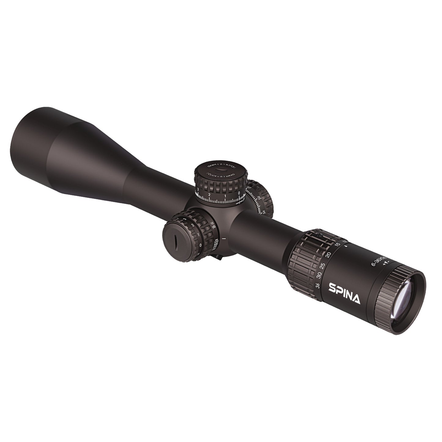 SPINA OPTICS GLACIER ED 6-36x56E FFP SF Parada no Zero,Parallax 10 jardas até o infinito,Garantia Global de 5 Anos