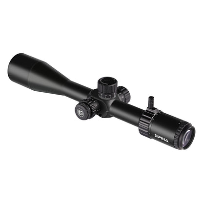 SPINA OPTICS Gen II WolfChase HD 6-24x50E FFP SF Parada no Zero,Parallax 10 jardas até o infinito