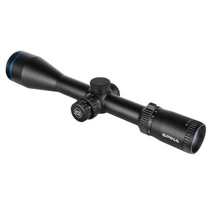 SPINA OPTICS ApexFin HD 2.5-20x50 SFP Com retículo iluminado Parallax 10 jardas até o infinito,Garantia Global de 5 Anos