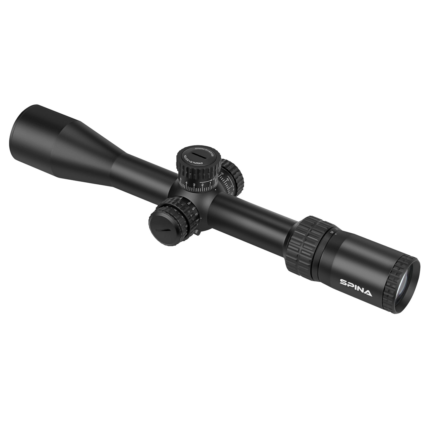 SPINA OPTICS NovaForce HD 4-16x44E FFP SFIR Com retículo iluminado Parallax 20 jardas até o infinito
