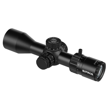 SPINA OPTICS Riptide HD 3-12x44 FFP SFIR Com retículo iluminado Parallax 8 jardas até o infinito