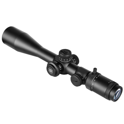 SPINA OPTICS WolfChase 6-24x50 SFP Com retículo iluminado Parallax 10 jardas até o infinito