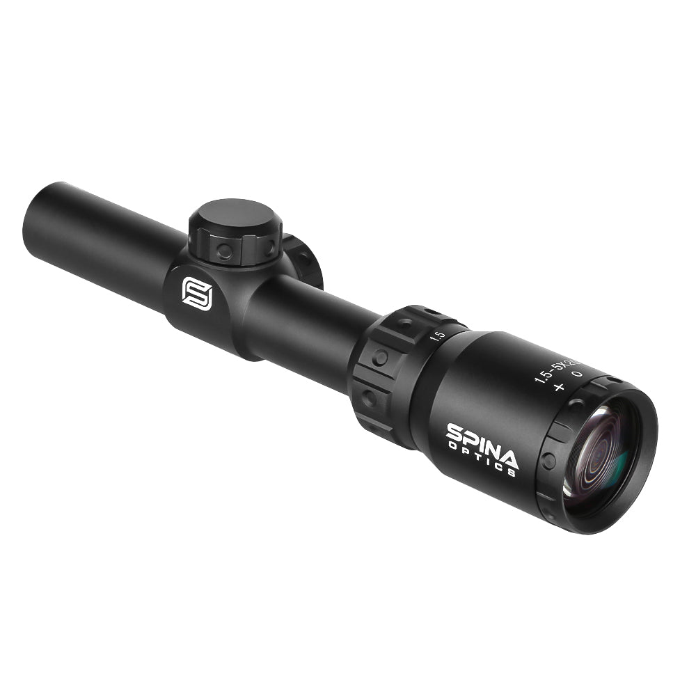 SPINA OPTICS FalconPoint HD 1.5-5x20 SFP Com Suporte de Instalação Rápida