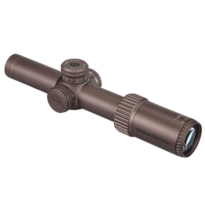 SPINA OPTICS WolfChase HD 1-6x24 SFP IR Com retículo iluminado