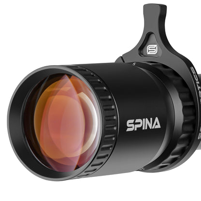 SPINA OPTICS NovaForce HD 5-30x56E FFP SFIR Com retículo iluminado Parallax 15 jardas até o infinito