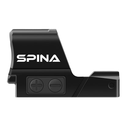 SPINA OPTICS  Mistral 1x19x28 Pistola RMR & Rifle com Trilho Picatinny e Mira de Ponto Verde/Mira de Ponto Vermelho,Garantia vitalícia