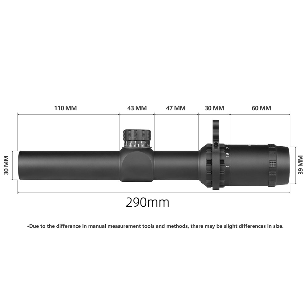 SPINA OPTICS JungleShade HD 1-7x24 SFP