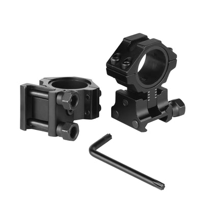 25.4/30mm picatinny escopo altura ajustável montagens