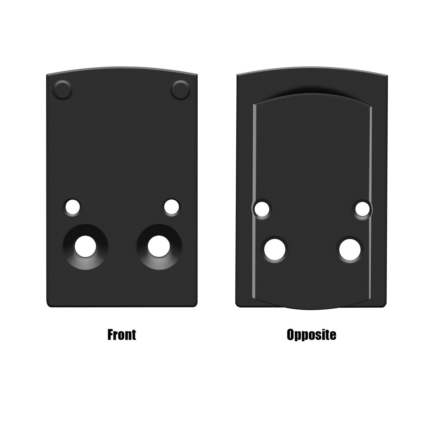 Placa adaptadora de ponto vermelho RMSC-to-RMR para Glock 48 MOS/43X e P365X/XL