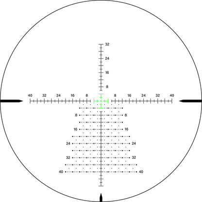 SPINA OPTICS WolfChase HD 4-16x44E FFP SFIR Com retículo iluminado Parallax 10 jardas até o infinito
