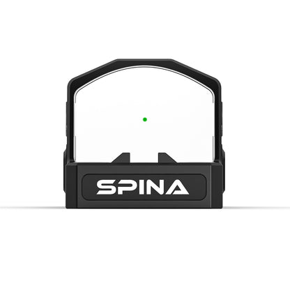 SPINA OPTICS 1X17 Pistola RMR & Rifle com Trilho Picatinny e  Mira de Ponto Verde