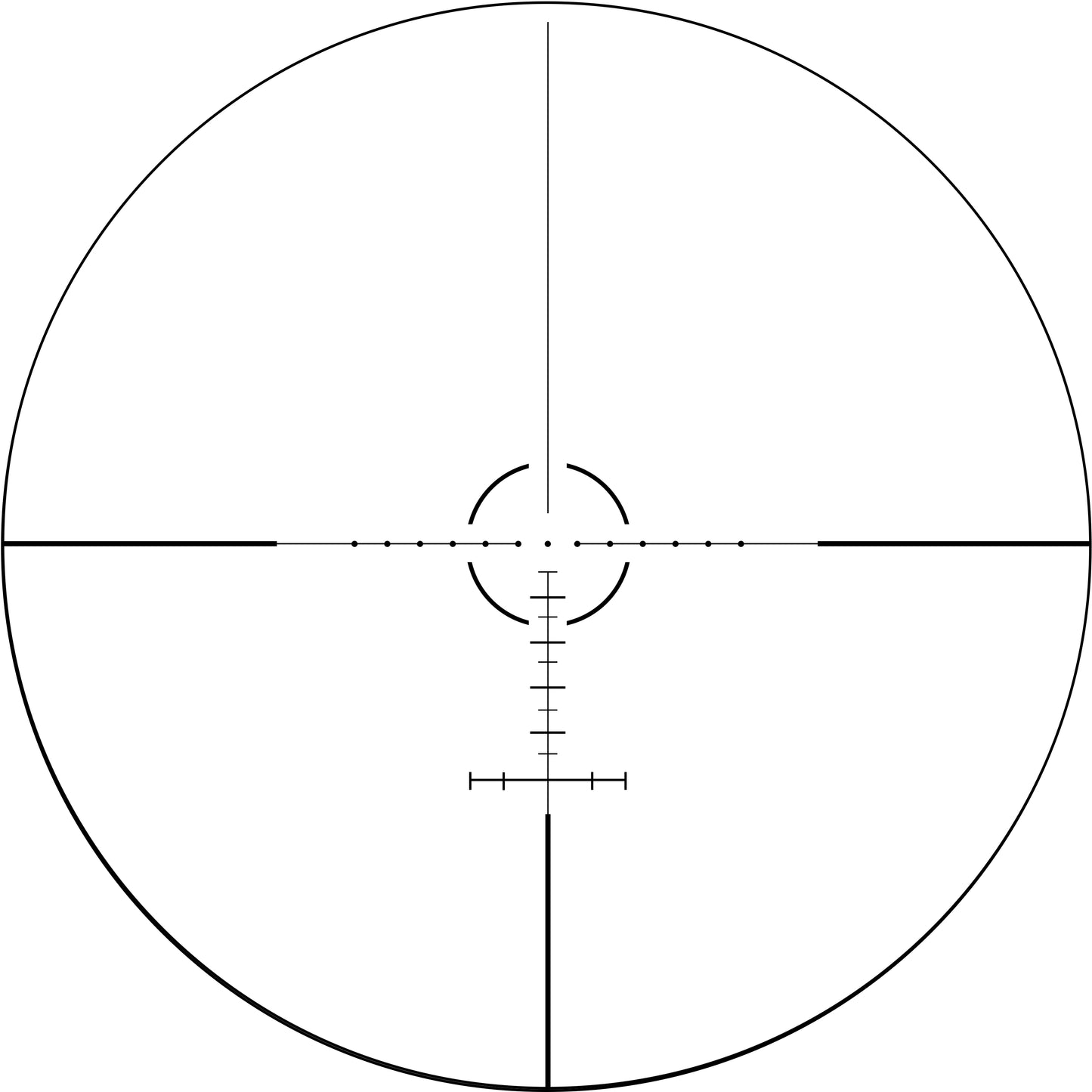 SPINA OPTICS IronClaw HD 4-24x56 SFP Parallax 25 jardas até o infinito