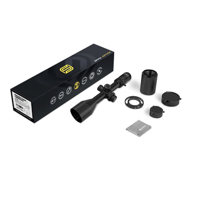SPINA OPTICS FalconPoint HD 5-30x56 FFP SFIR Com retículo iluminado Parallax 10 jardas até o infinito