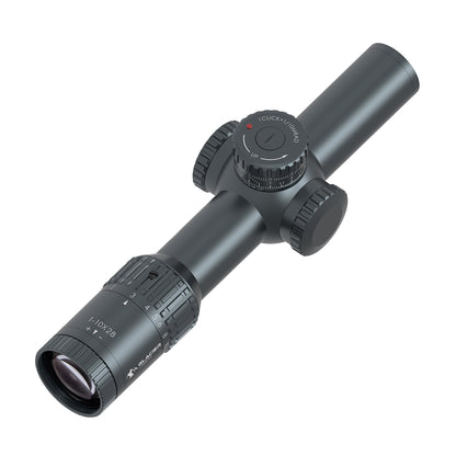 SPINA OPTICS GLACIER ED 1-10x28E FFP Parada no Zero,Garantia Global de 5 Anos