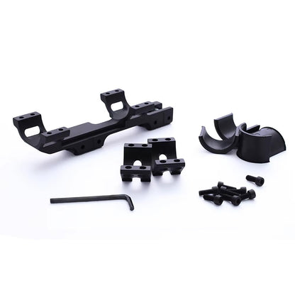 Monobloco para Trilho Dovetail de 11mm Anéis de Mira 25,4mm/30mm com Nível de Bolha