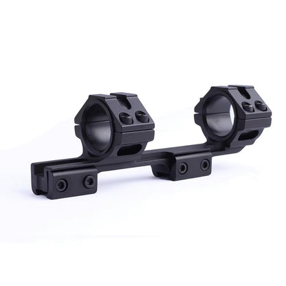 Monobloco para Trilho Dovetail de 11mm Anéis de Mira 25,4mm/30mm com Nível de Bolha