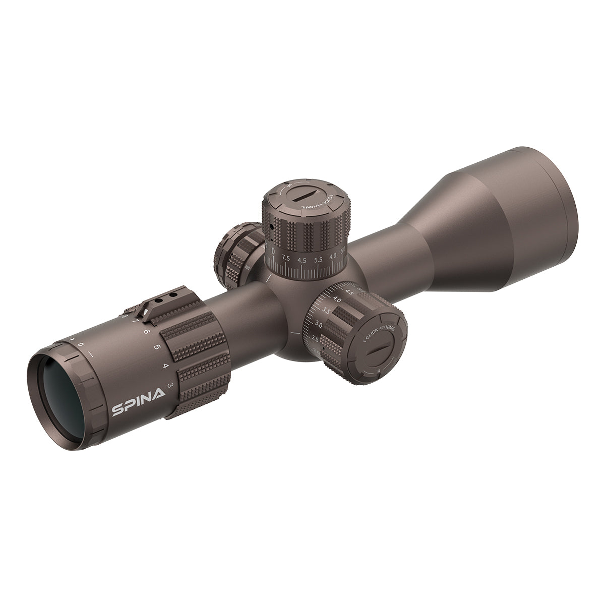 SPINA OPTICS Riptide Gen II ED 3-12x44 FFP Parada no Zero,Garantia Global de 5 Anos