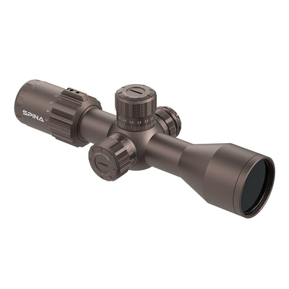 SPINA OPTICS Riptide Gen II ED 3-12x44 FFP Parada no Zero,Garantia Global de 5 Anos