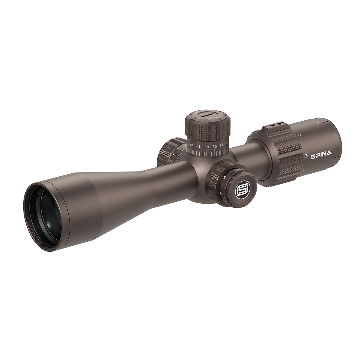 SPINA OPTICS Riptide Gen II ED 4-16x44 FFP Parada no Zero,Garantia Global de 5 Anos