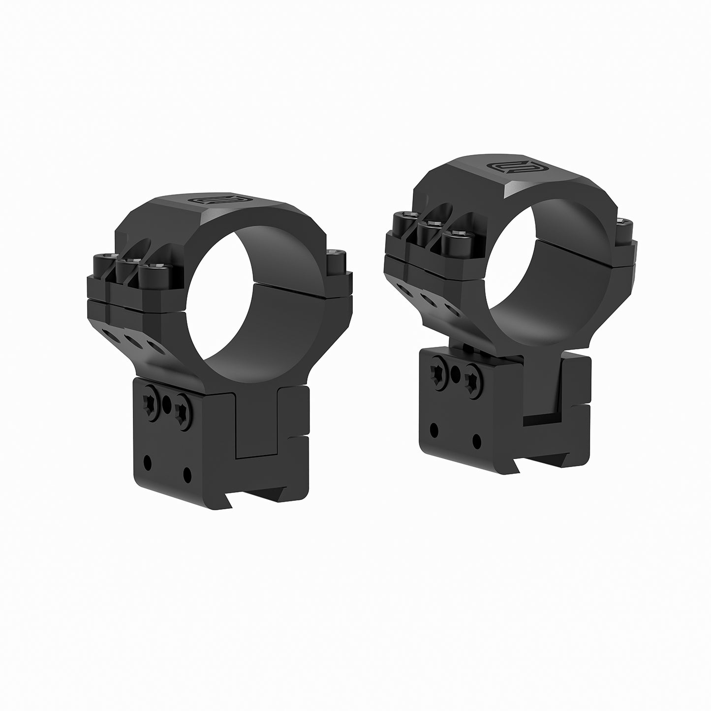 30mm picatinny escopo altura ajustável montagens