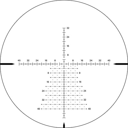 SPINA OPTICS WolfChase HD 4-16x44E FFP SFIR Com retículo iluminado Parallax 10 jardas até o infinito