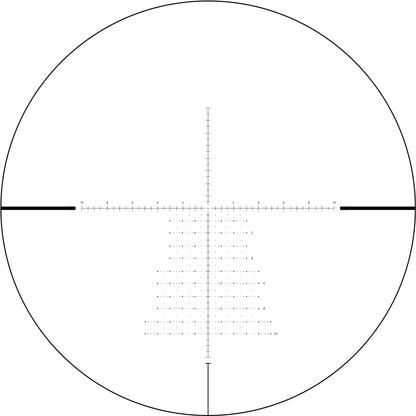 SPINA OPTICS WolfChase HD 6-24x50 FFP SF Parallax 10 jardas até o infinito
