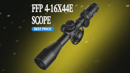 SPINA OPTICS WolfChase HD 4-16x44E FFP SFIR Com retículo iluminado Parallax 10 jardas até o infinito