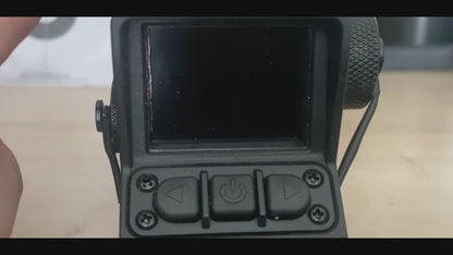 luneta visão noturna 1-5x, para com lanterna，Com retículo iluminado