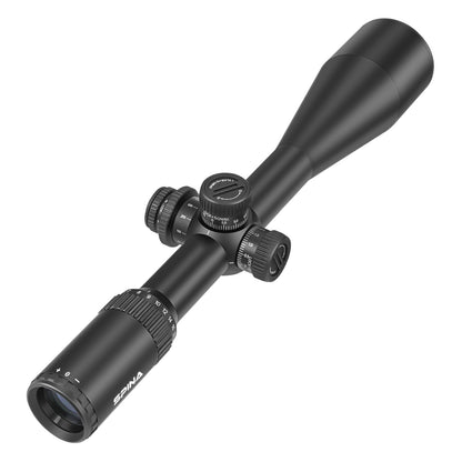 SPINA OPTICS WolfChase HD 5.5-22x56E FFP SFIR Com retículo iluminado Parallax 10 jardas até o infinito